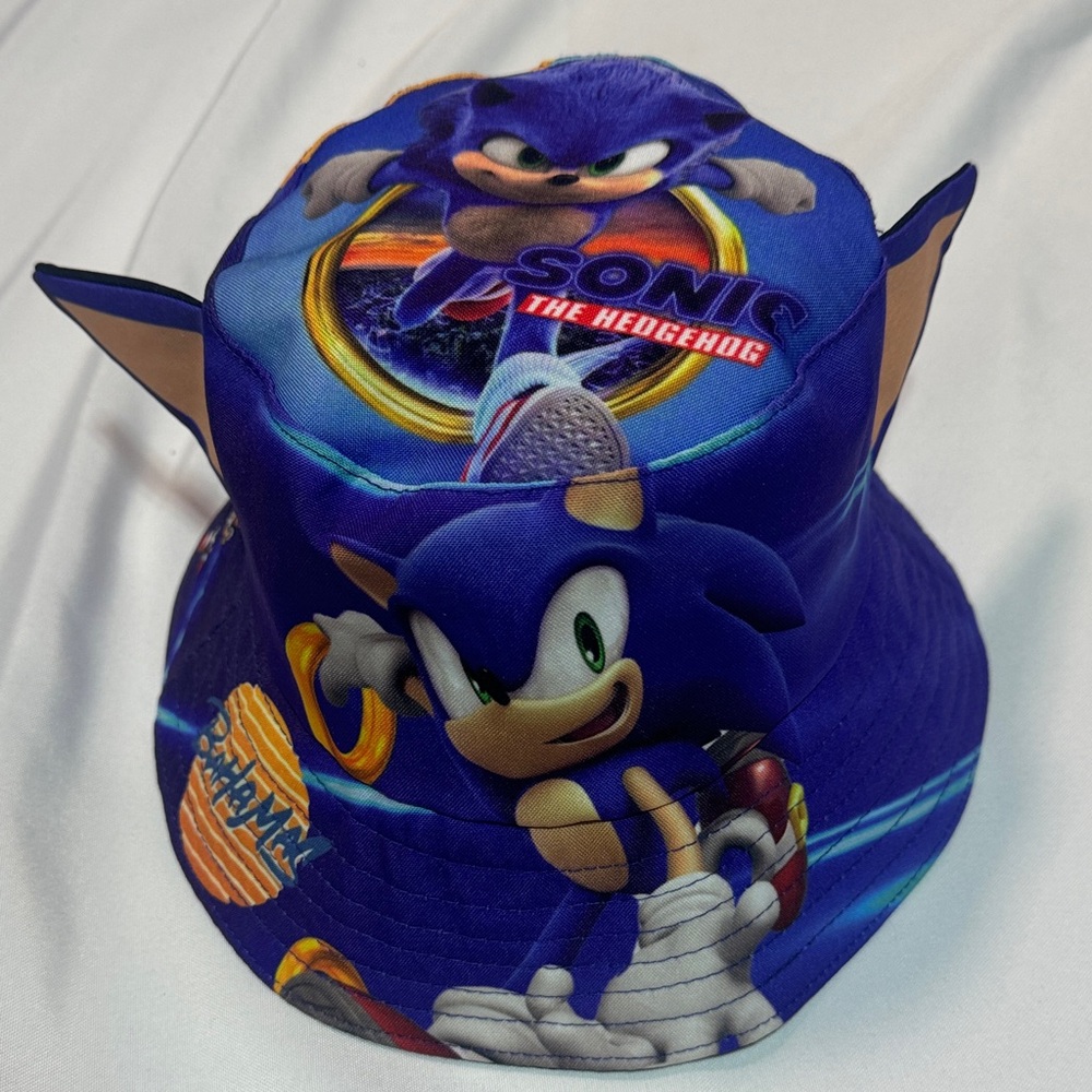 Kids Blue Bucket Hat